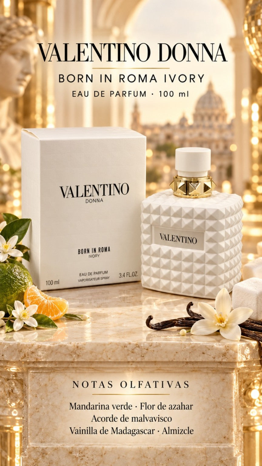 Valentino Donna Born in Roma Ivory Eau de Parfum 100 ml