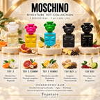 Moschino: set de 5 miniaturas de perfume de 5 ml