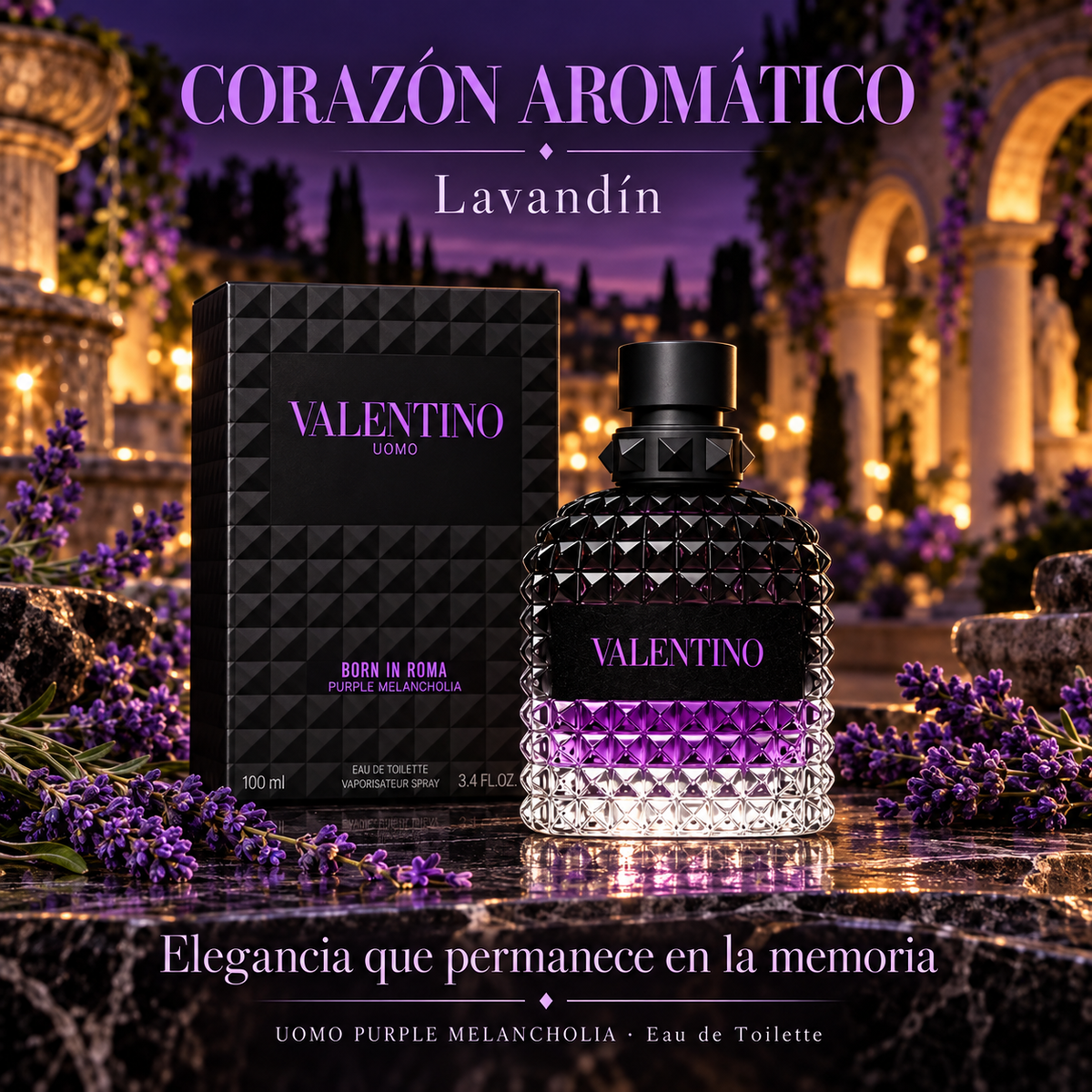 Valentino Uomo Born in Roma Purple Melancholia EDT 100 ml