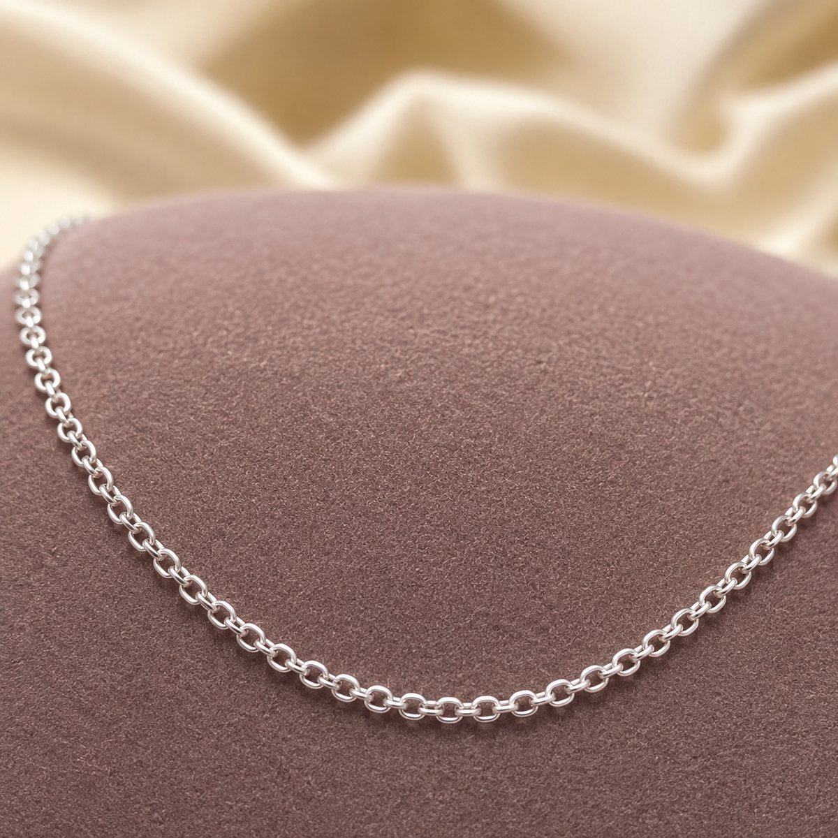 Collar Dije Corazón con Rosa Plata de Ley 925 con Zircones